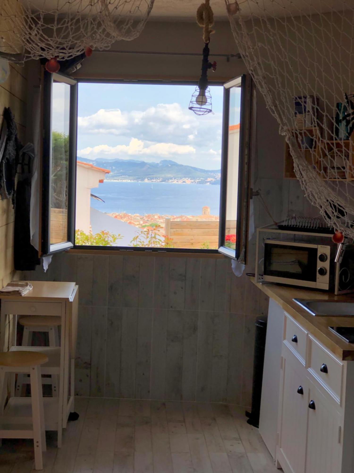 Studio Pirate Vue Mer - Soleil Levant La Ciotat Lägenhet Exteriör bild